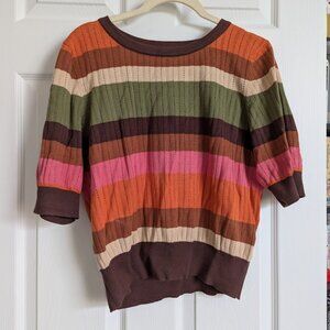 Princess Highway Striped Knit Top